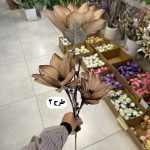 شاخه گل فومی مگنولیا 3 گل وحشی - تصویر 3