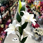 شاخه اوریانتال سه گل لمسی - تصویر 3